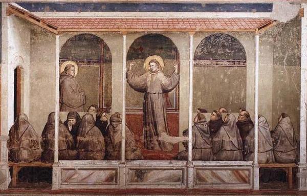 GIOTTO di Bondone Apparition at Arles Germany oil painting art